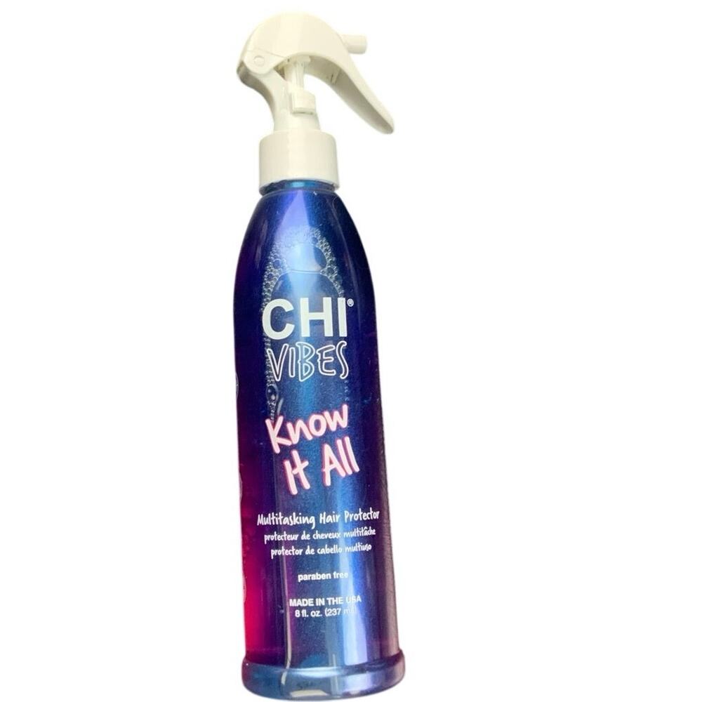 CHI Vibes Know It All Multitasking Hair Protector Spray 8oz Heat Protectant